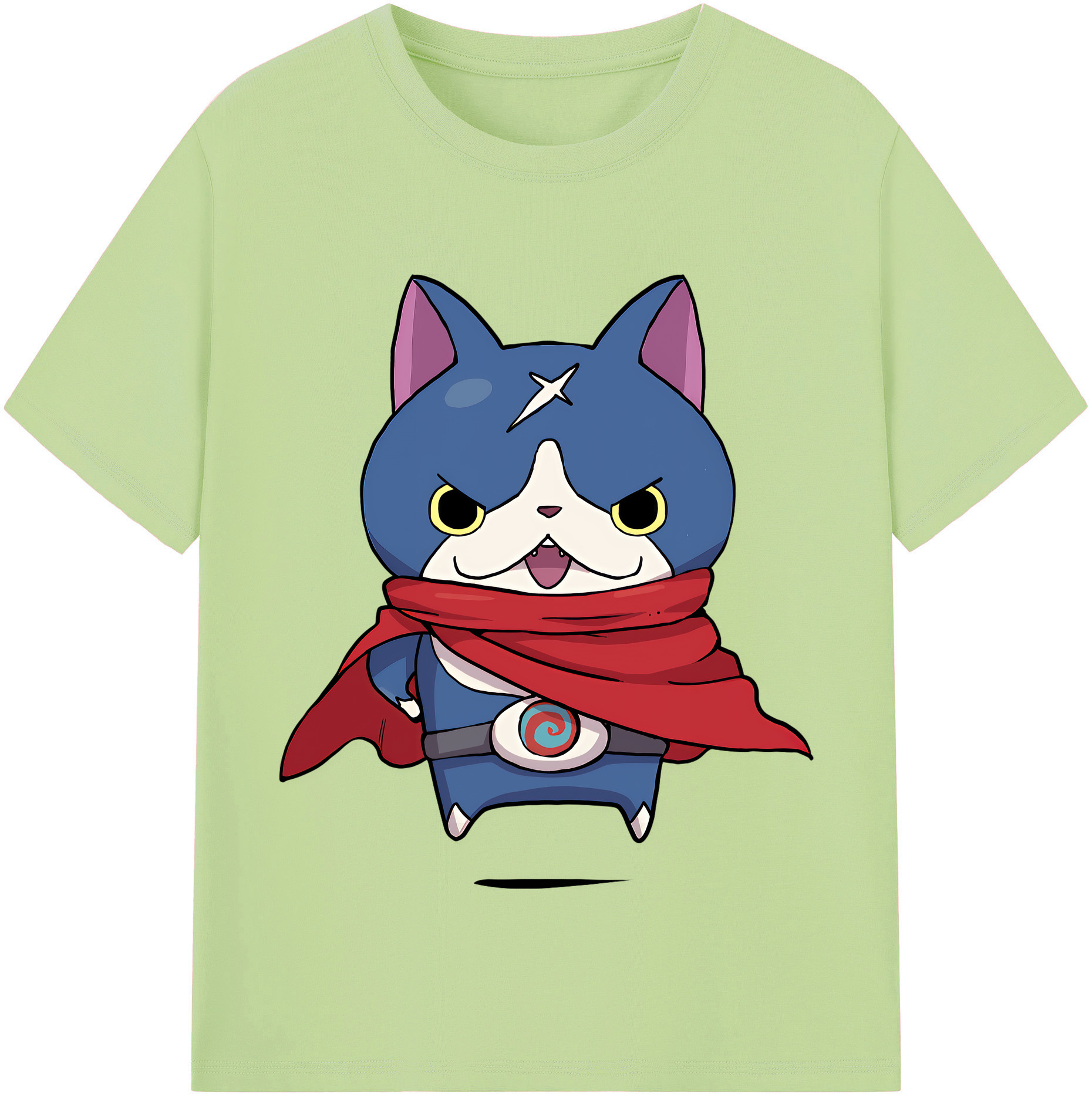 （画像用） 妖怪ウォッチ Yo-kai Watch 綿100％半袖Tシャツ（フロントプリント）